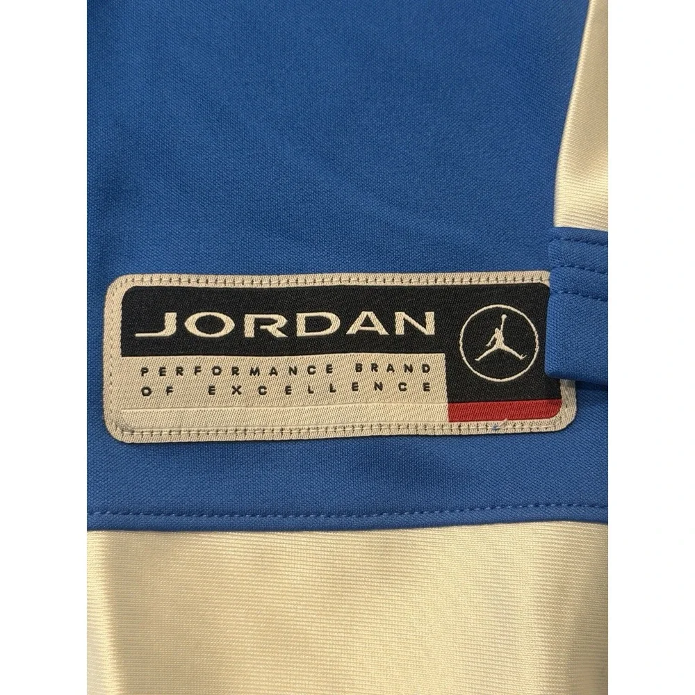 Jordan Brooklyn Oversized Hockey Jersey Sport Blue Sail HV0109-459 Mens M